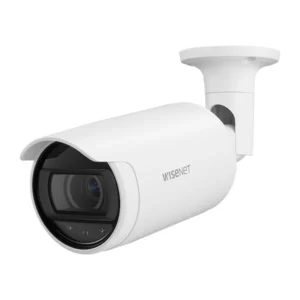 Hanwha Wisenet A series 4MP Weatherproof IP Bullet Security Camera with a 3.3-10.3mm Motorized Varifocal Lens (ANO-L7082R)