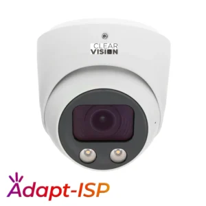 L-Series 4MP NDAA Compliant Adapt-ISP Turret IP Security Camera with 24/7 Color, 0.0001 Lux ,Large 1/1.8" Sensor & F1.0 Aperture Lens, Supplement White Lights, AI-Powered Smart Events, Built-in Mic (L4T-NC)