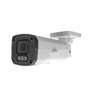 UNV 4MP NDAA-Compliant ColorHunter+ 24/7 Color Weatherproof Bullet IP Security Camera with a 2.8-12mm Motorized Zoom Lens and Deep Learning Artificial Intelligence (IPC2324SE-ADZK-WL-I0)