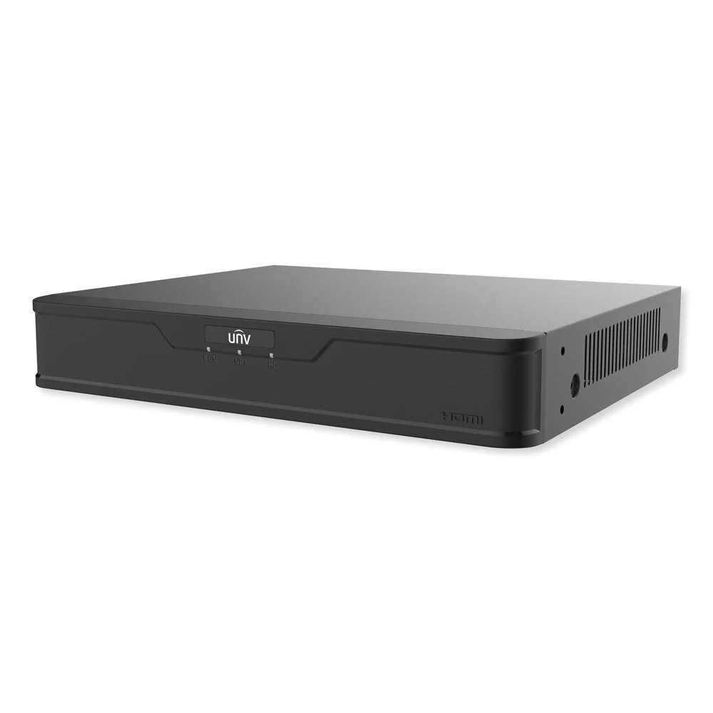 UNV 12MP 4 Channel Network Video Recorder with AI Facial Recognition, 4 PoE, 1 HDD (NVR301-04B-P4-IQ) - Image 2